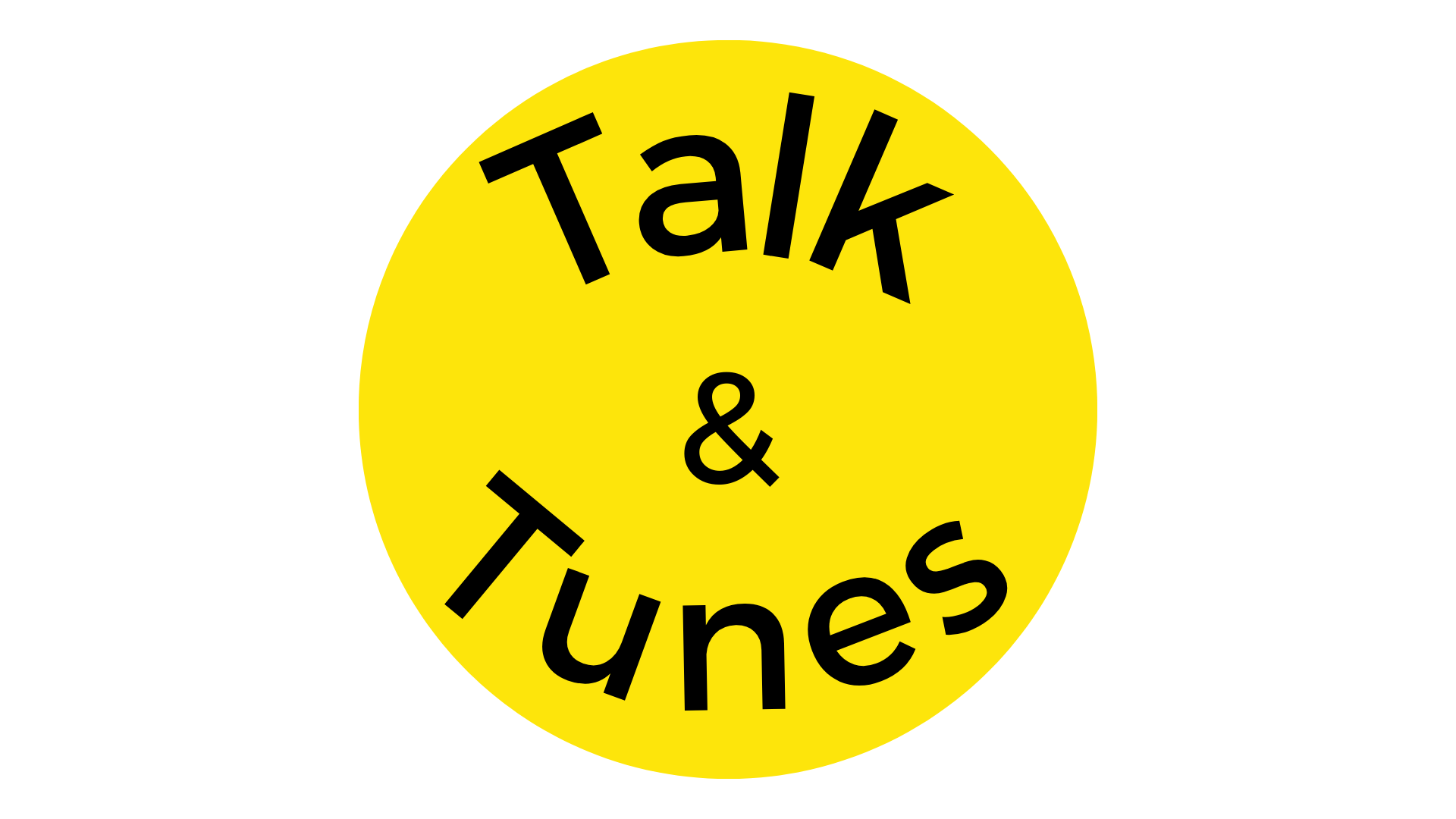 Talk & Tunes Graphic (1920 × 1080 px)