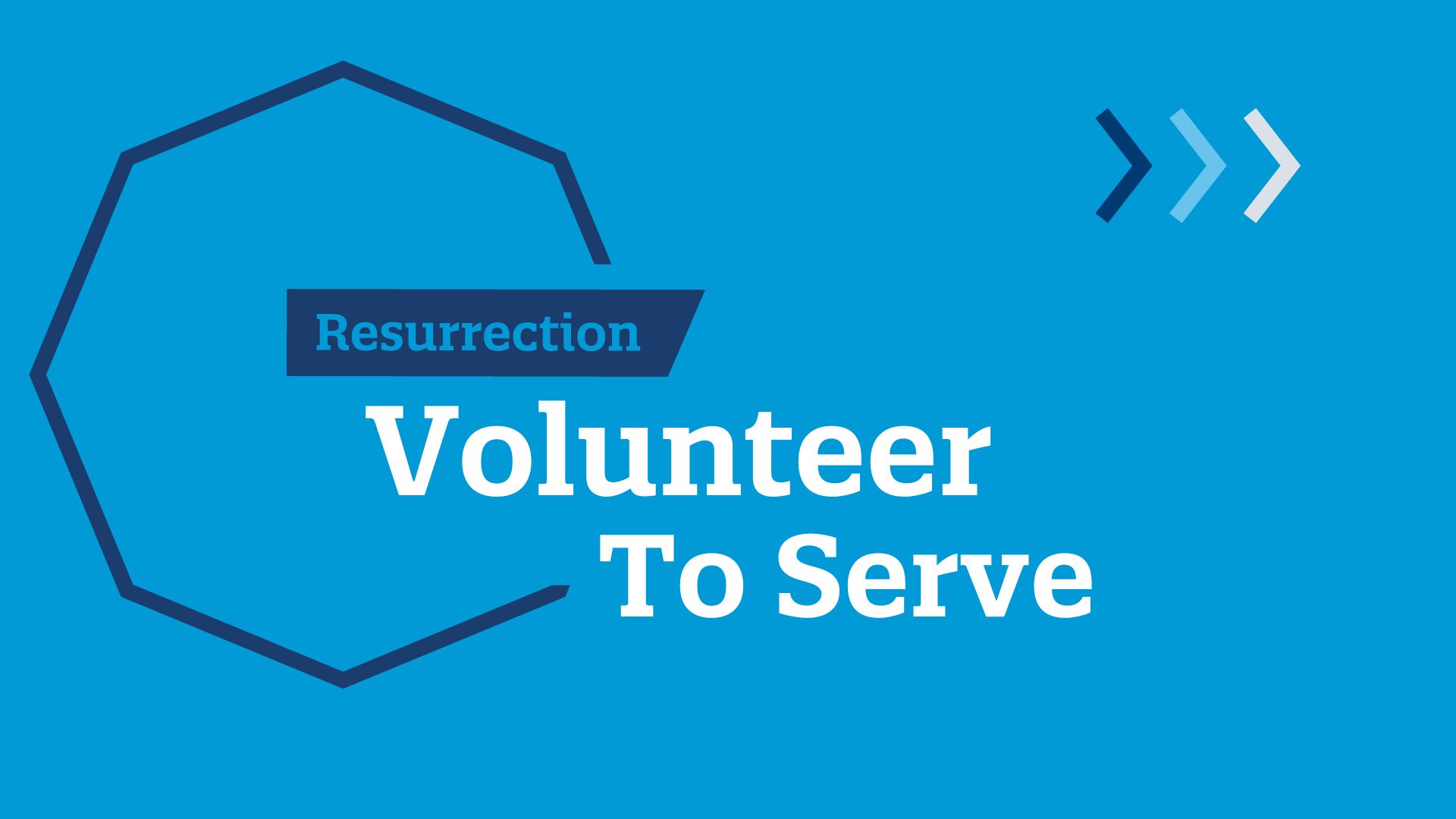 volunteer to serve