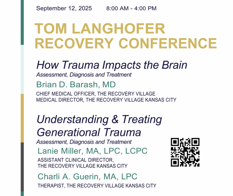 Tom Langhofer Recovery Conference flyer