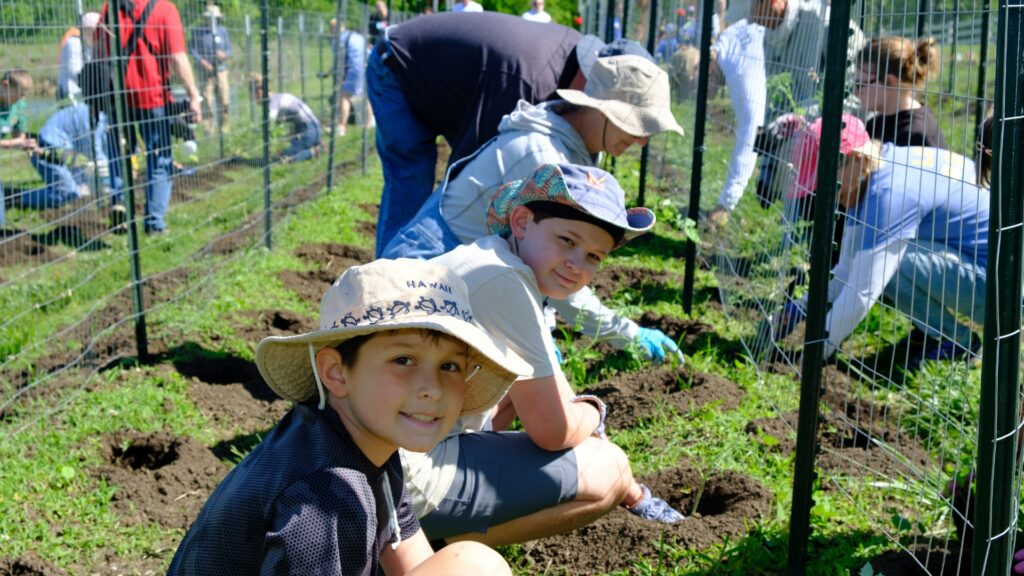 The Giving Garden Opening Day