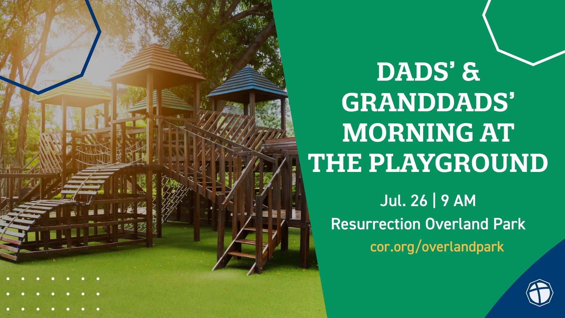 Dads' and Granddads' Morning at the Playground